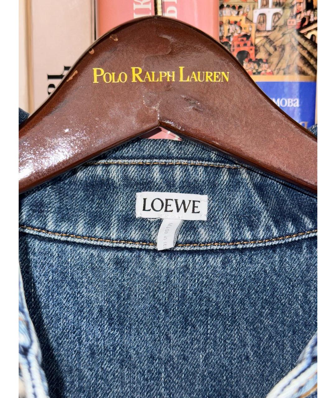 LOEWE Деним куртка, фото 5