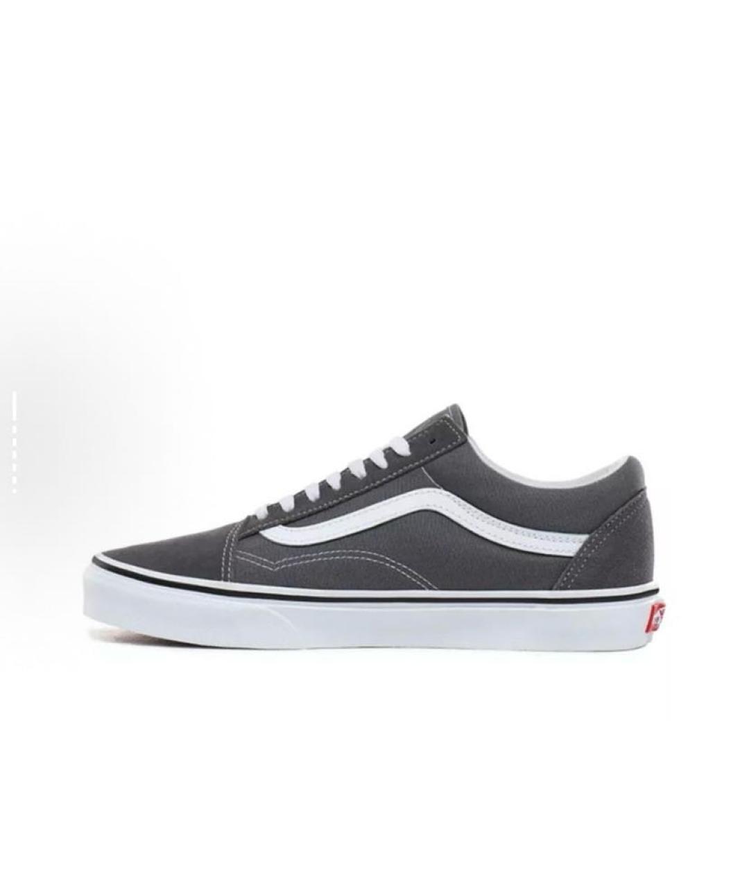 VANS Серые замшевые кроссовки, фото 2