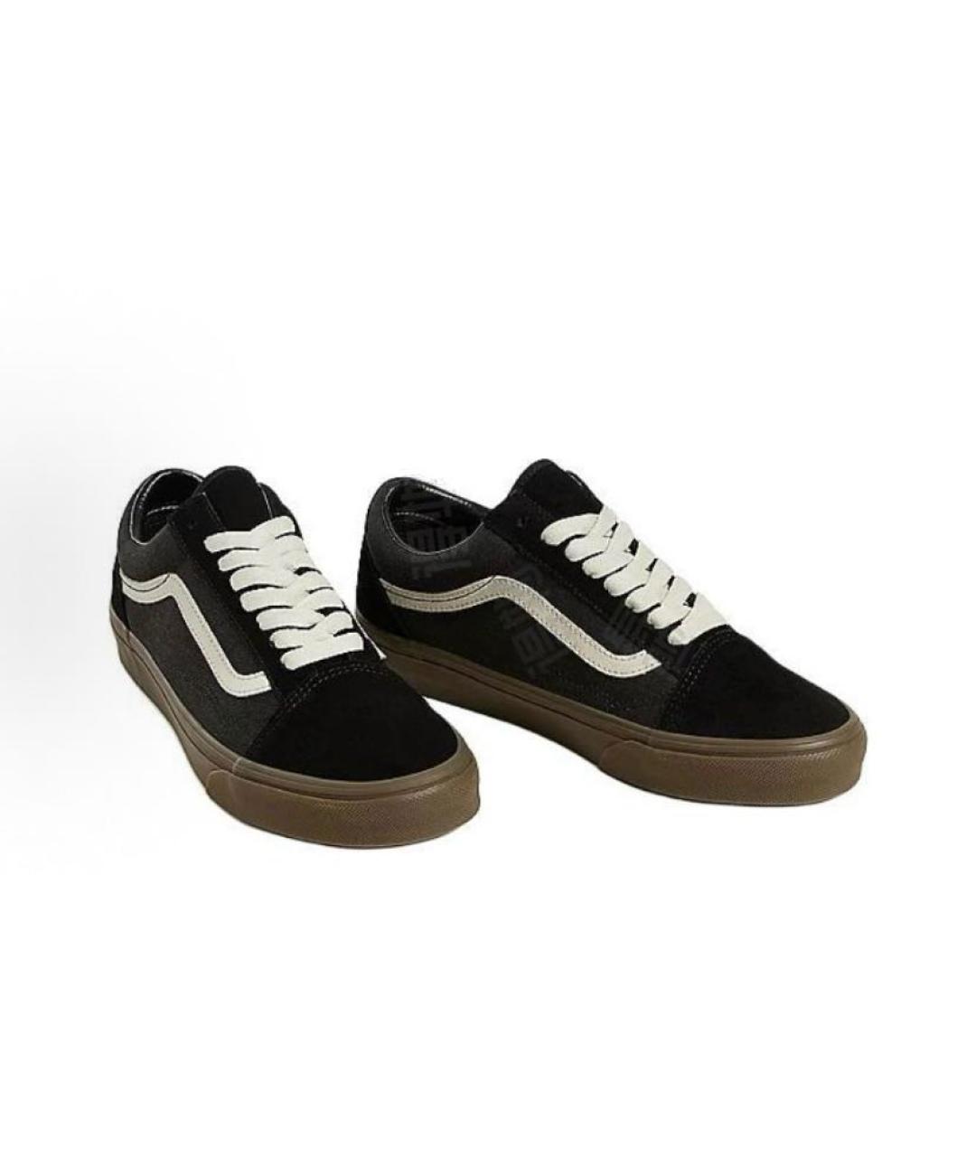 VANS Черные текстильные кроссовки, фото 3