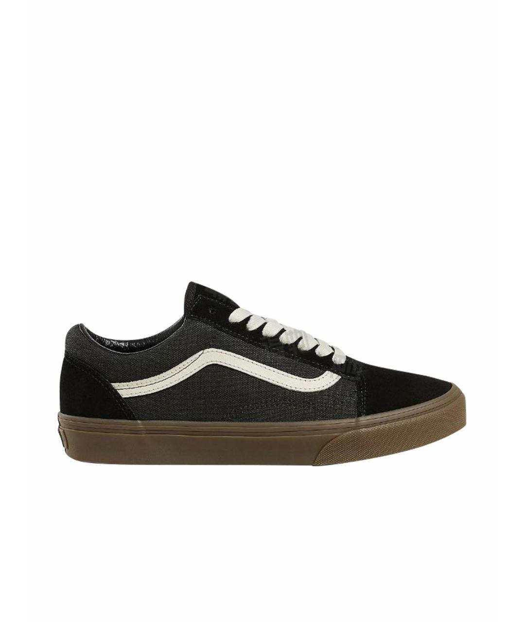 VANS Черные текстильные кроссовки, фото 1