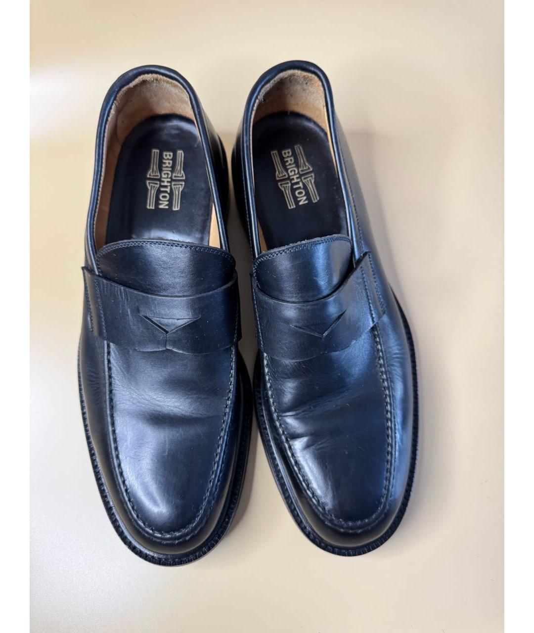 1989 STUDIO Черные кожаные туфли, фото 3