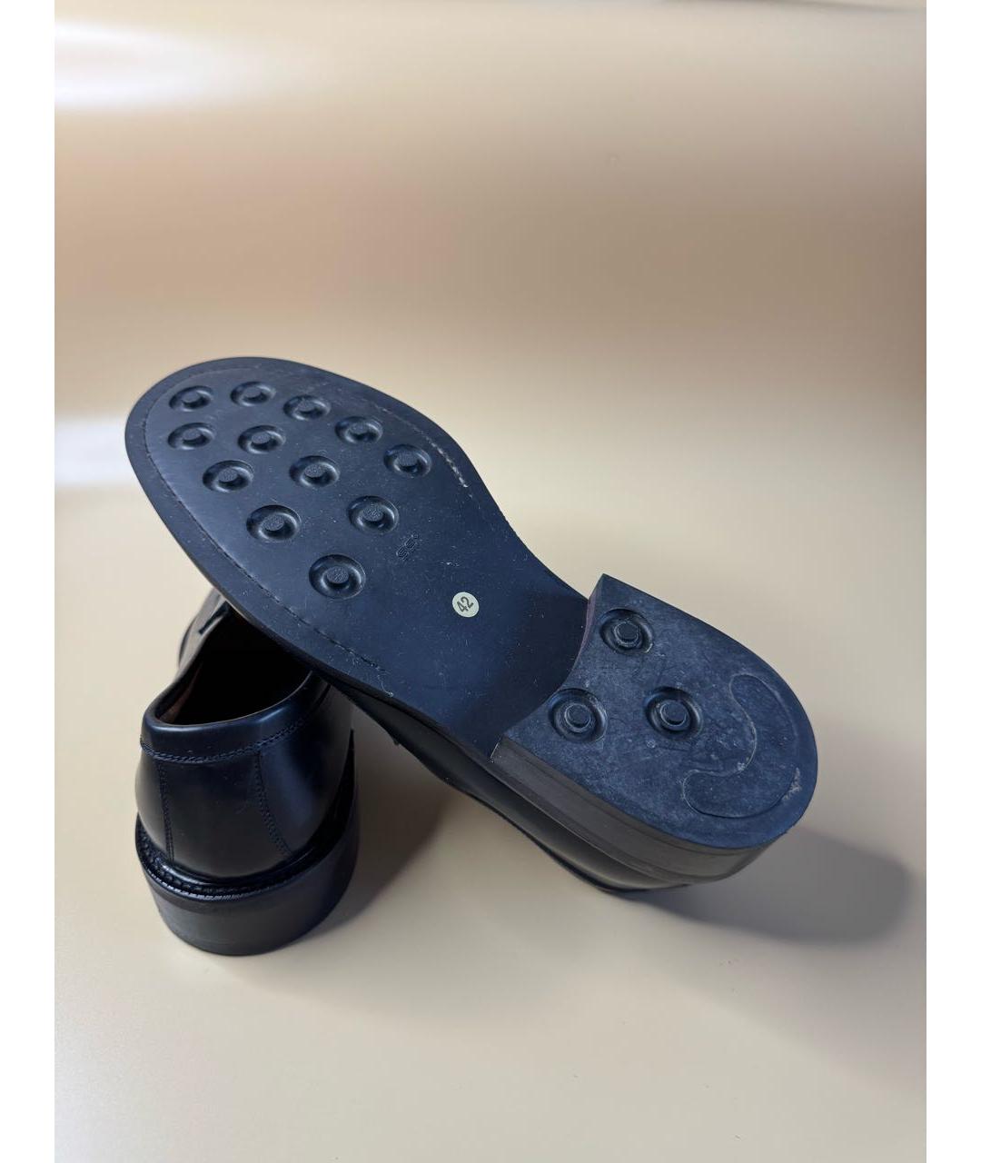 1989 STUDIO Черные кожаные туфли, фото 5