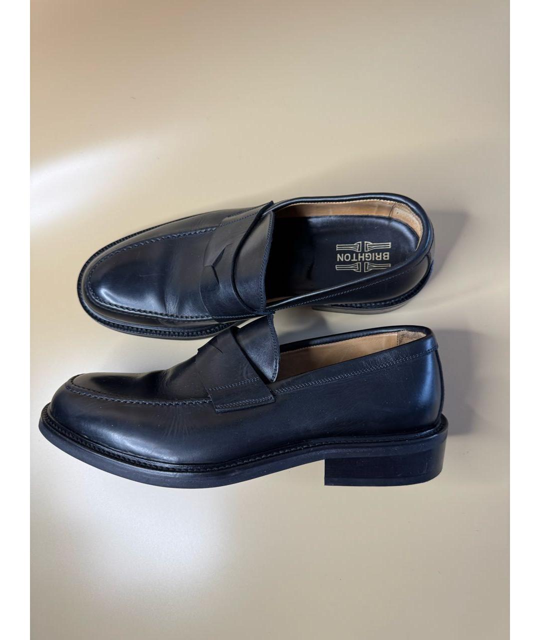 1989 STUDIO Черные кожаные туфли, фото 7