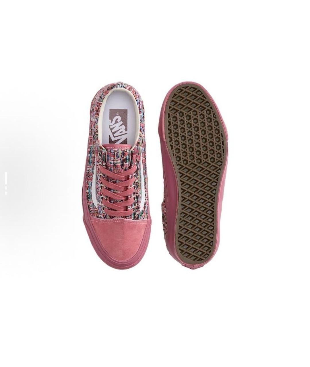 VANS Коралловые текстильные кроссовки, фото 5