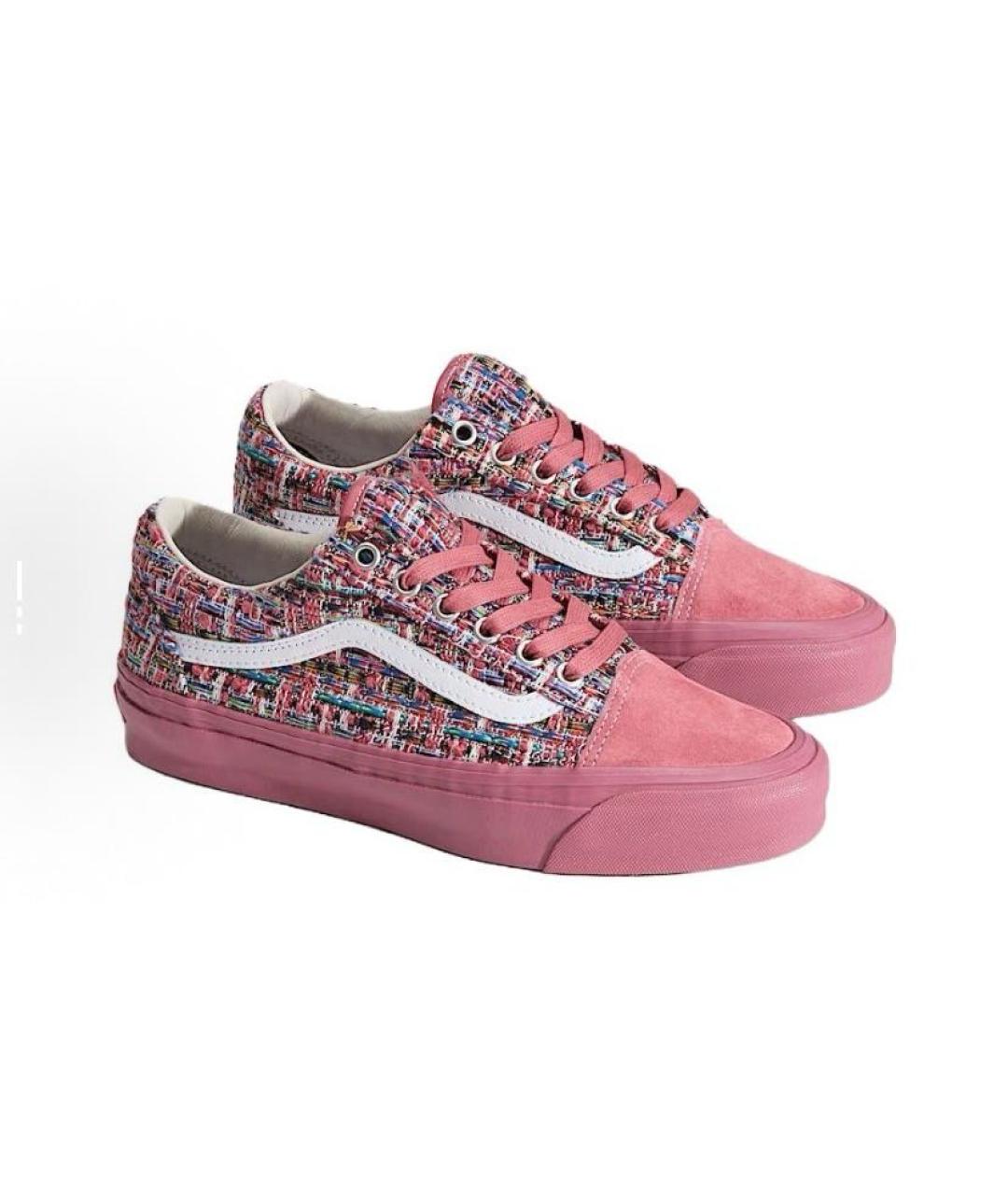 VANS Коралловые текстильные кроссовки, фото 3