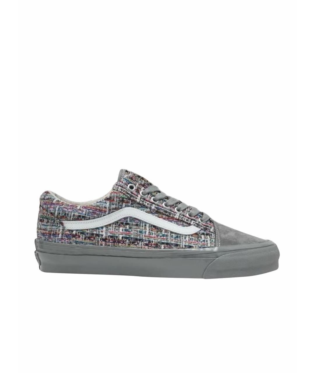 VANS Серые текстильные кроссовки, фото 1