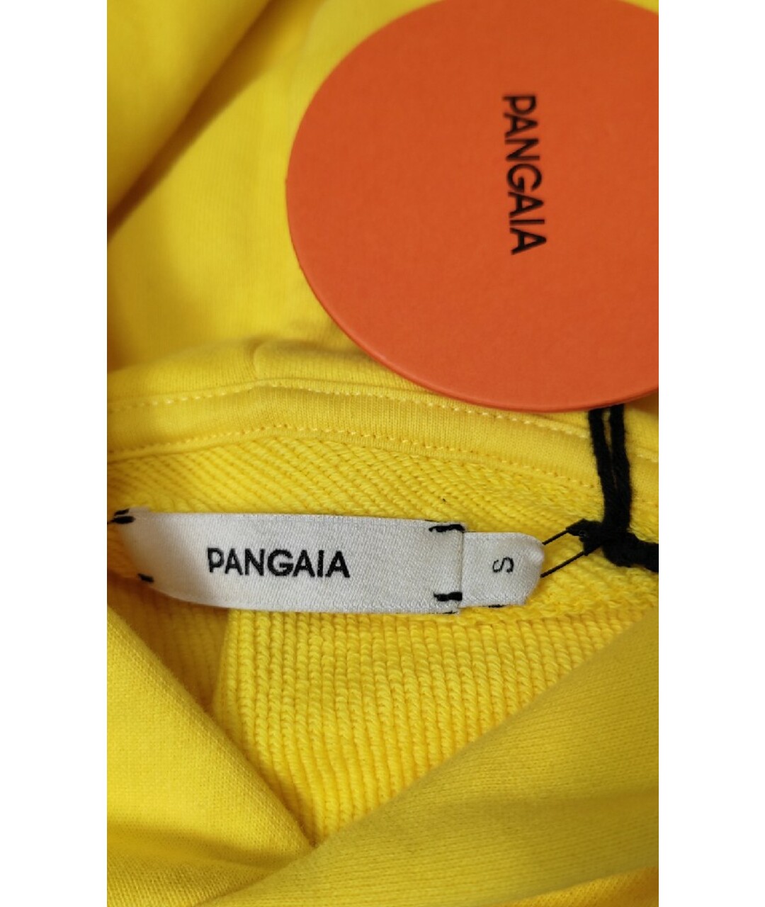 THE PANGAIA Желтый хлопковый спортивные костюмы, фото 4