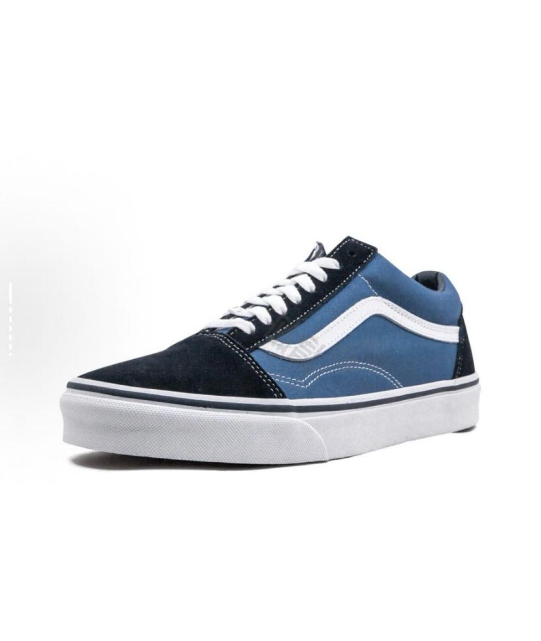 VANS Синие текстильные кроссовки, фото 2