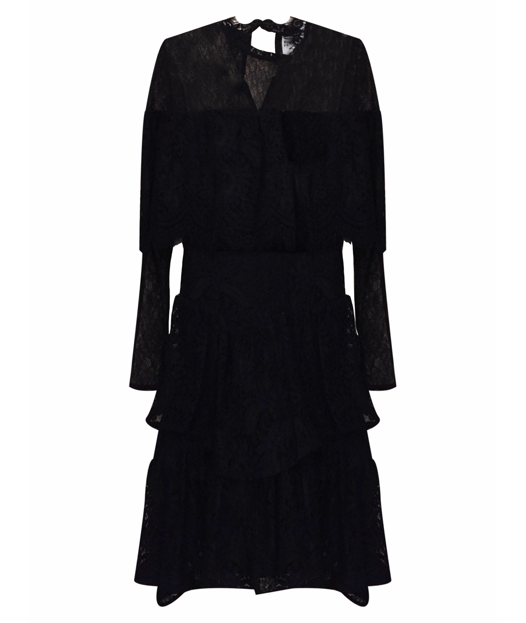 Perseverance London Черное кружевное вечернее платье, фото 1