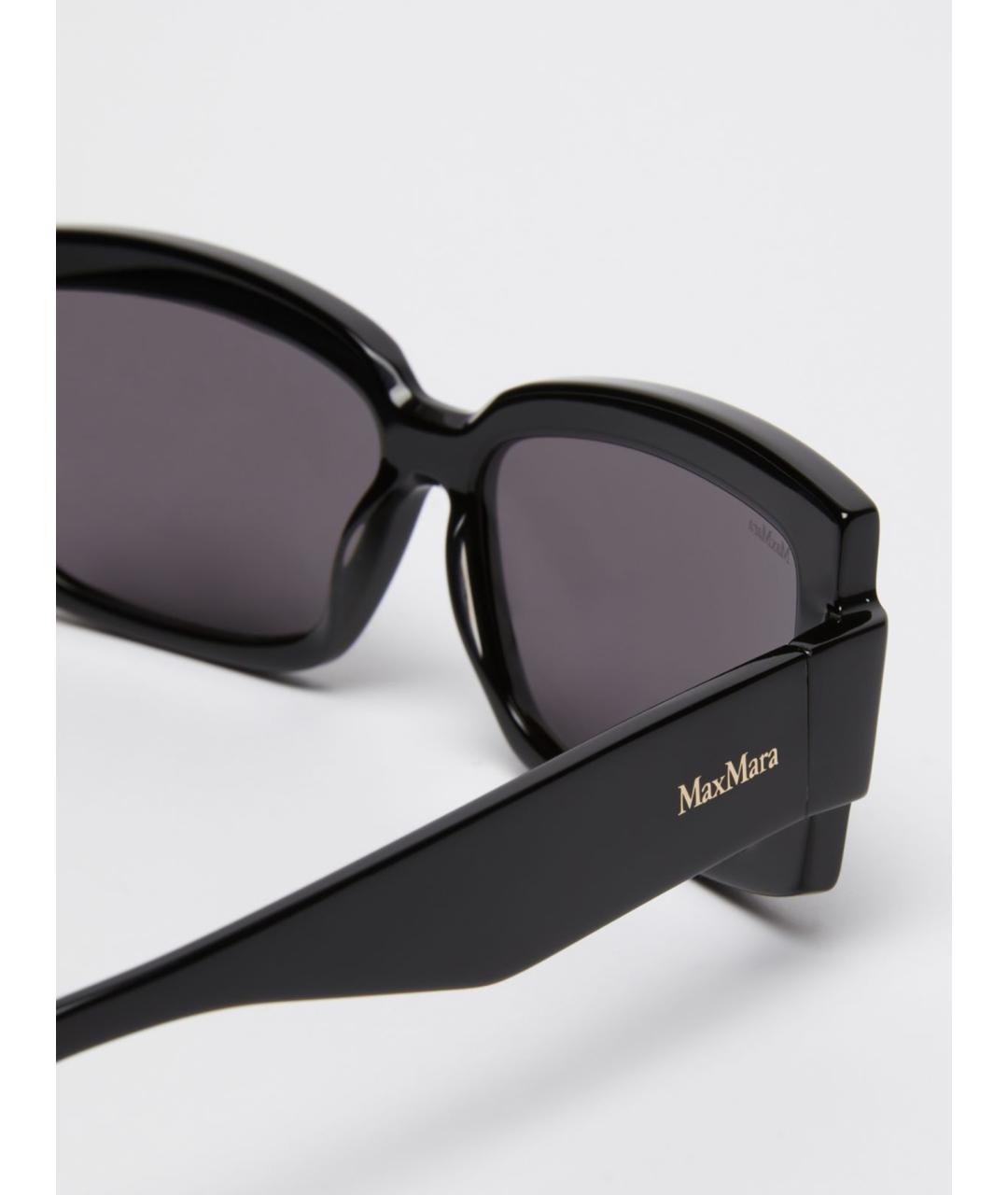 MAX MARA Черные солнцезащитные очки, фото 3