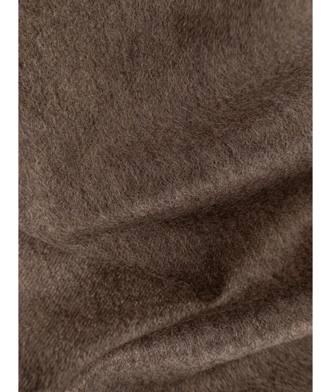 MAX MARA Бежевый кашемировый шарф, фото 3