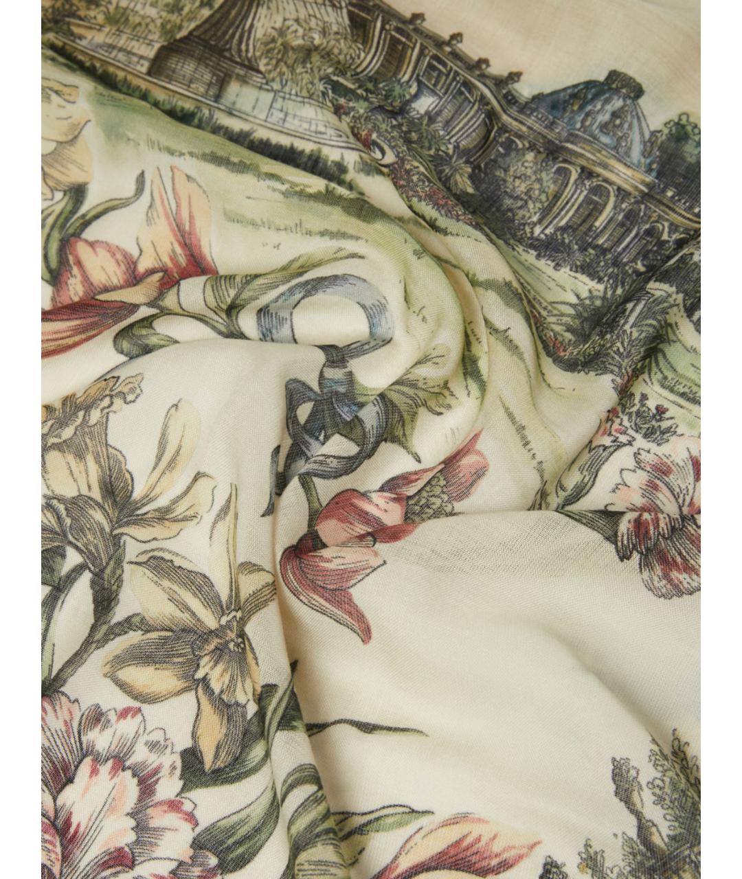 MAX MARA Мульти шелковый шарф, фото 2