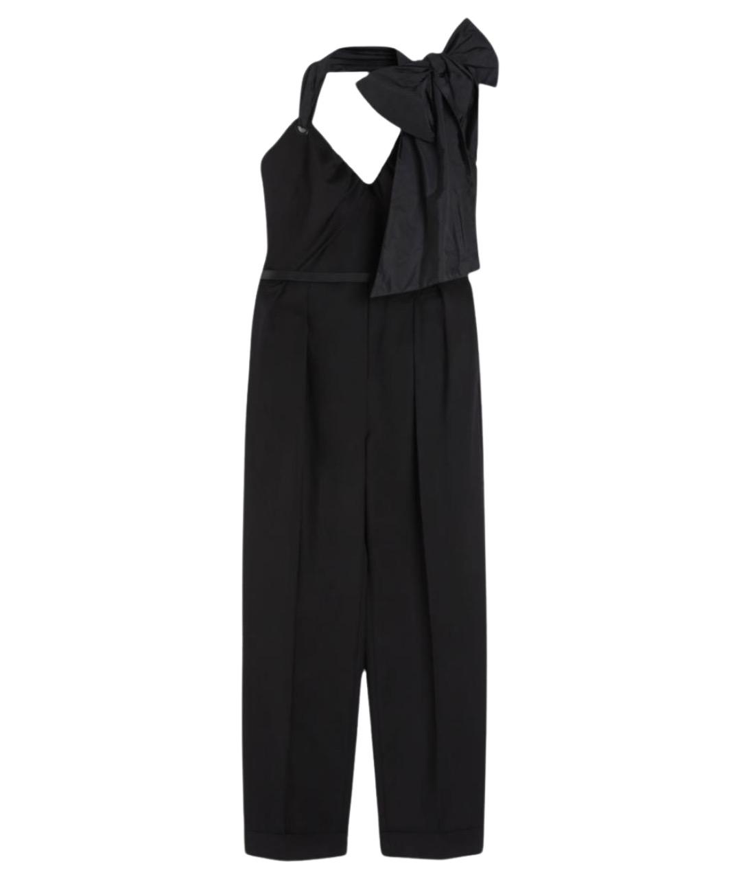 MAX MARA Черный шерстяной комбинезон, фото 1
