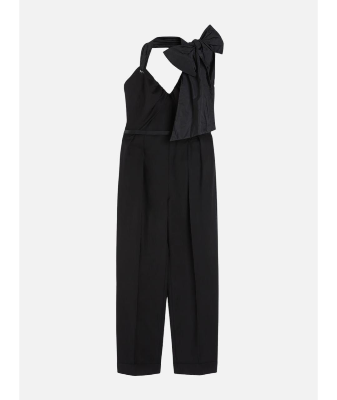 MAX MARA Черный шерстяной комбинезон, фото 6
