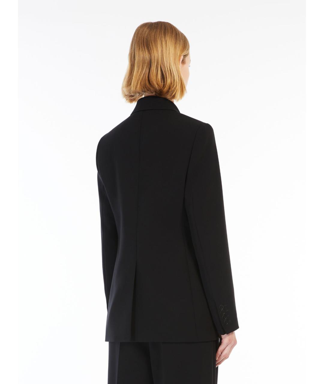MAX MARA STUDIO Черный жакет/пиджак, фото 3
