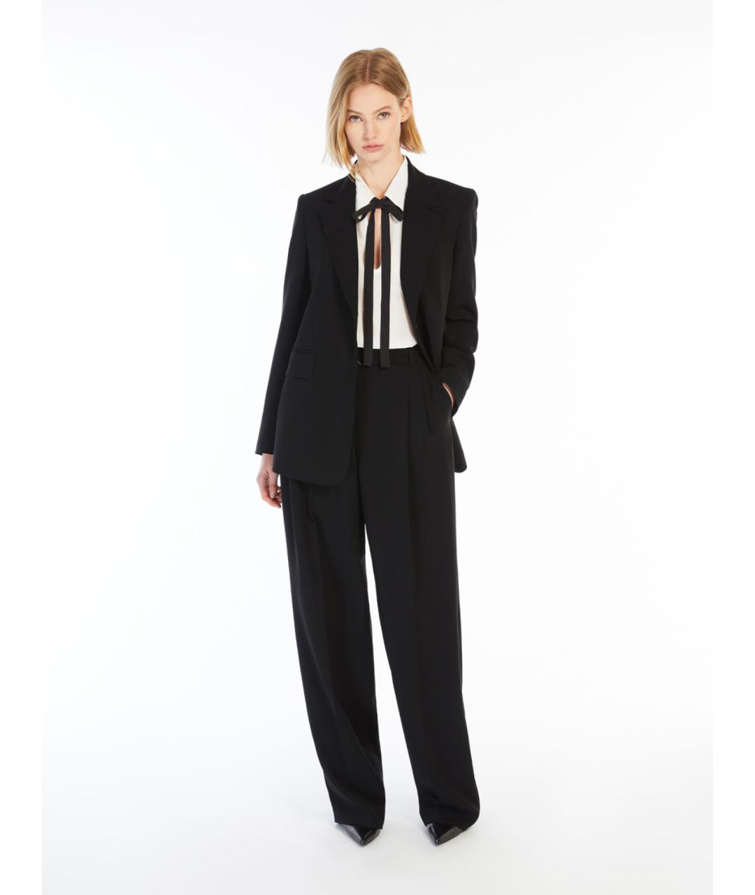 MAX MARA STUDIO Черный жакет/пиджак, фото 2
