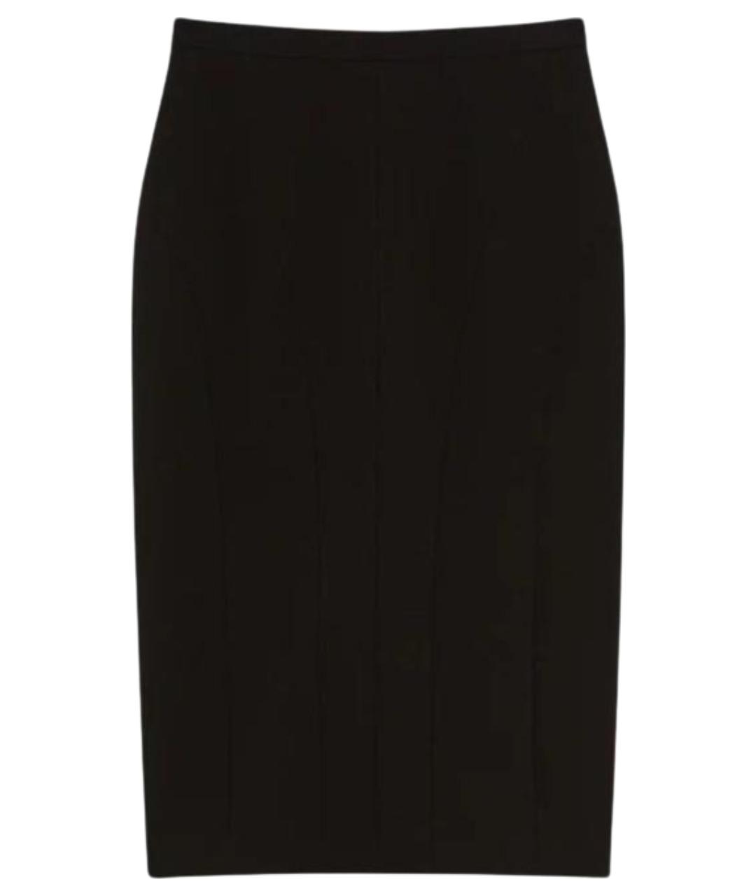 MAX MARA STUDIO Черная юбка миди, фото 1