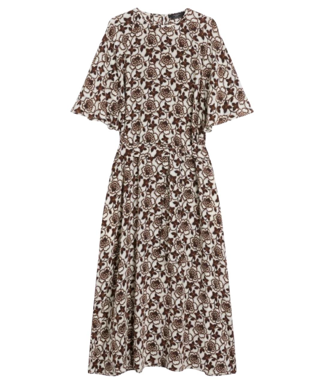 WEEKEND MAX MARA Мульти шелковое повседневное платье, фото 1