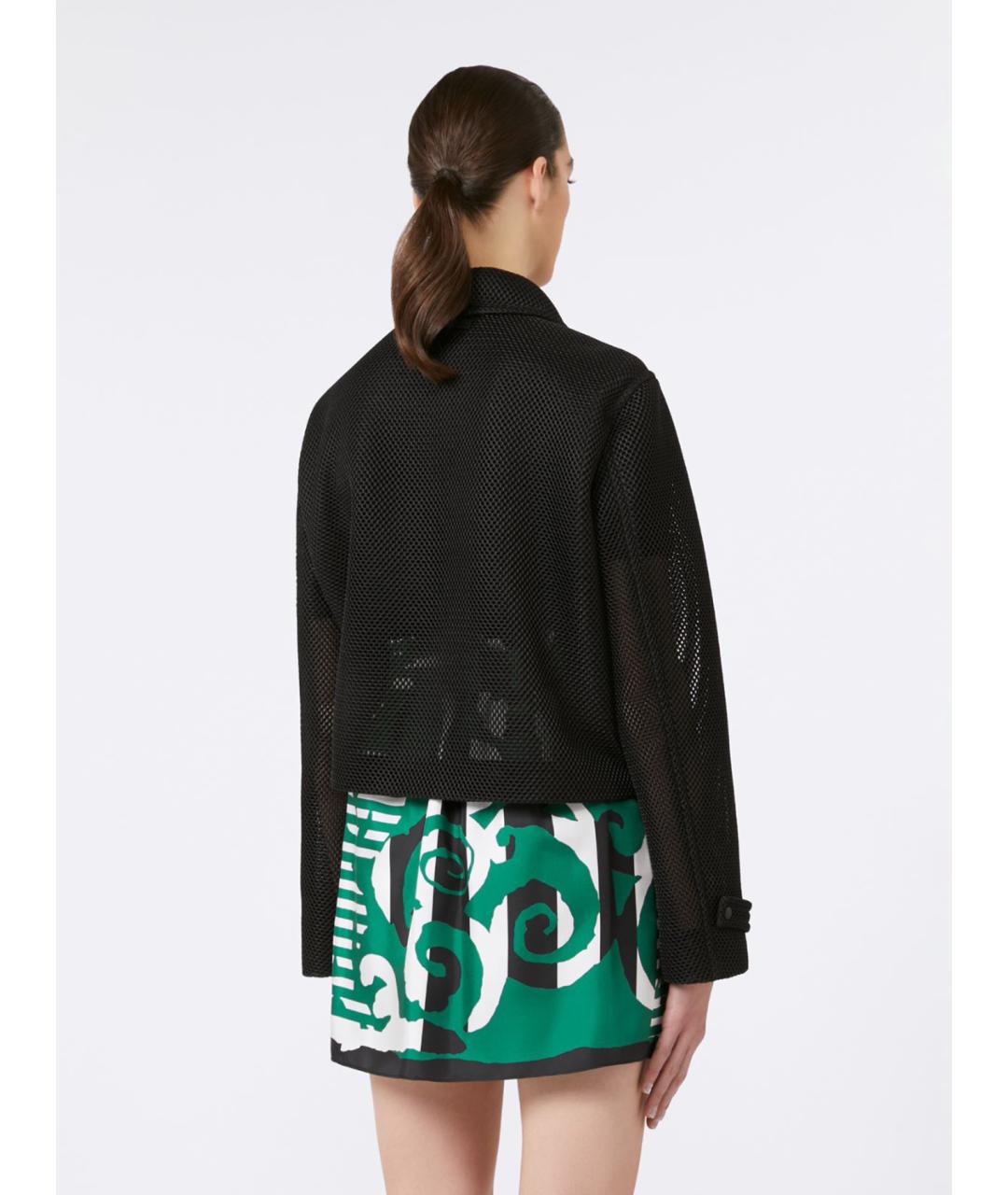 MAX MARA Черная полиэстеровая куртка, фото 4