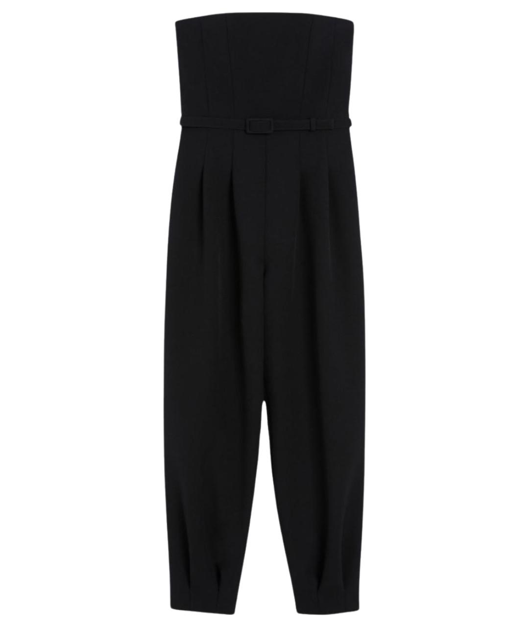 MAX MARA Черный полиэстеровый комбинезон, фото 1