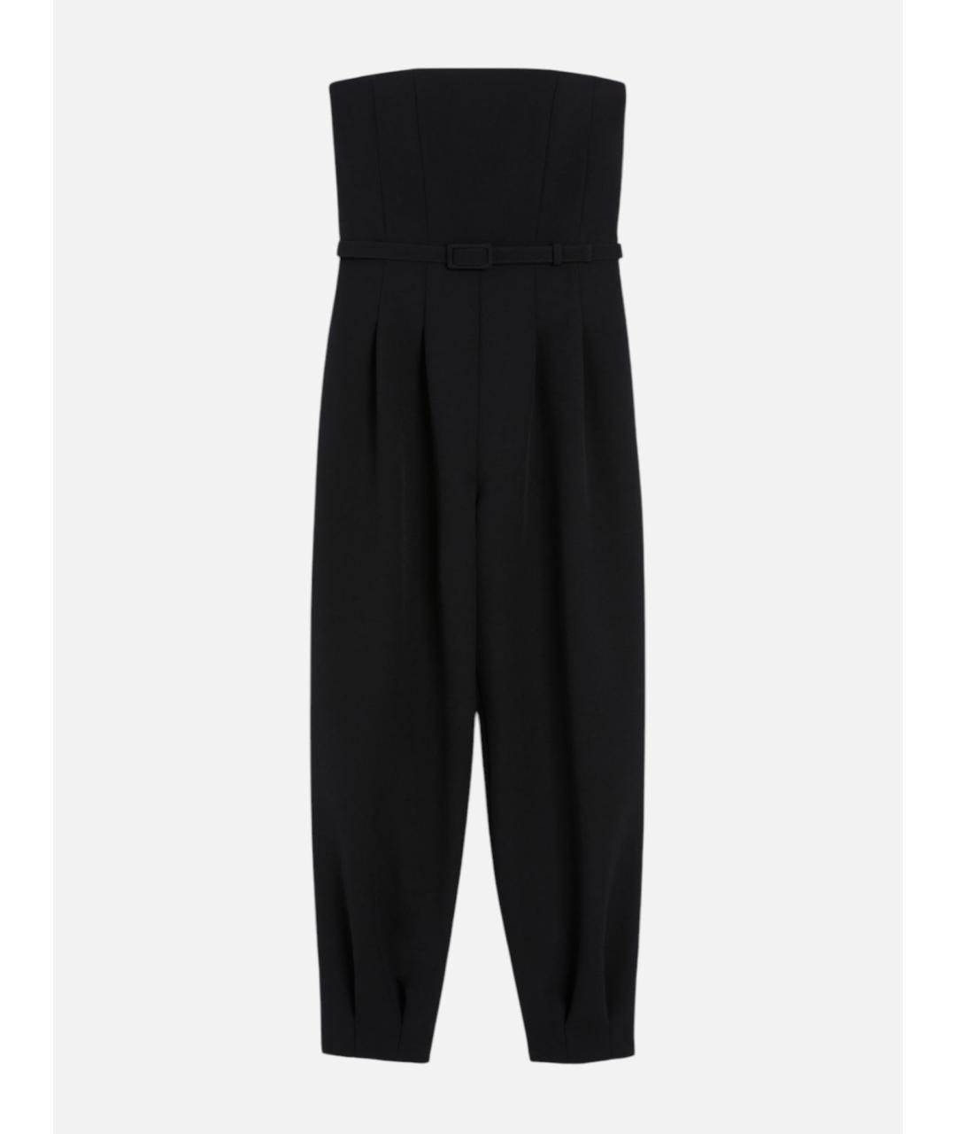 MAX MARA Черный полиэстеровый комбинезон, фото 6