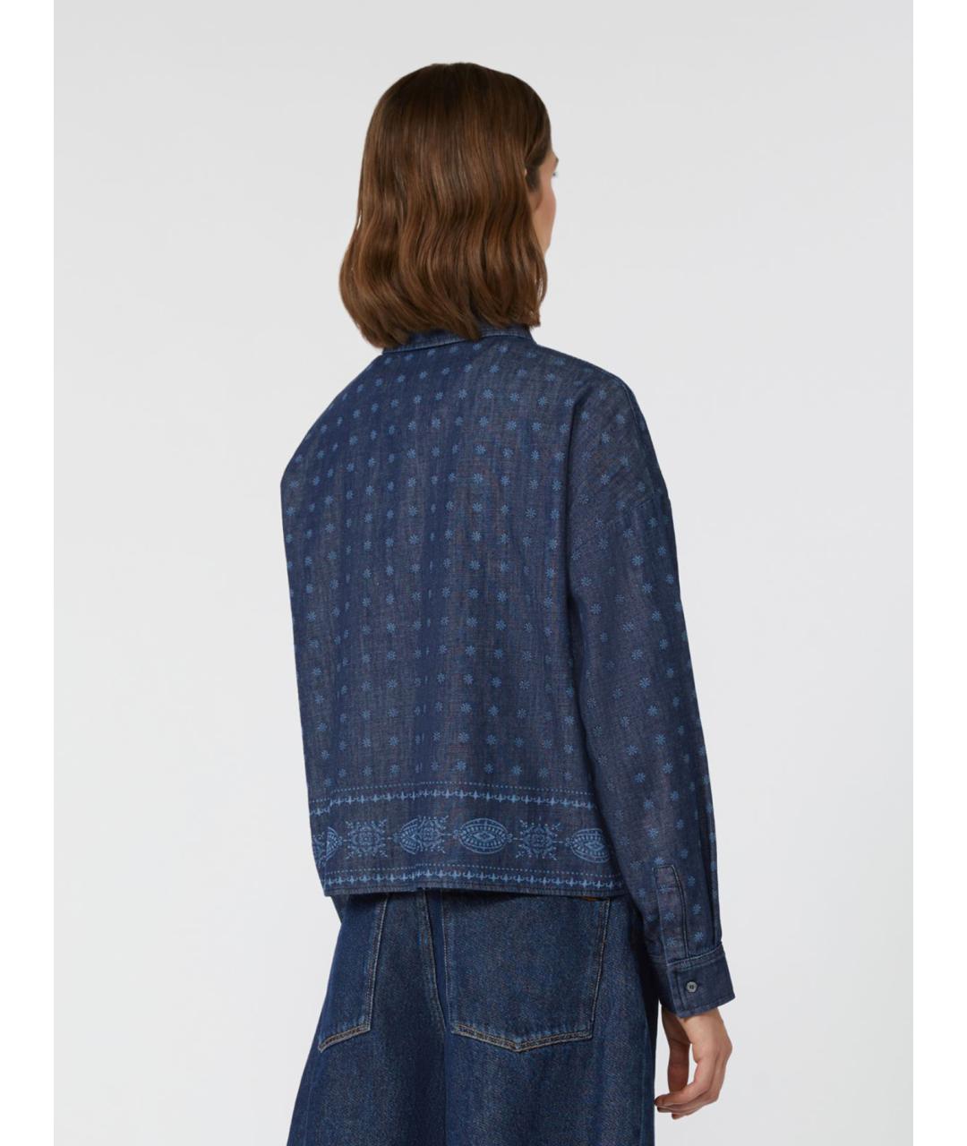 WEEKEND MAX MARA Мульти хлопковая рубашка, фото 3