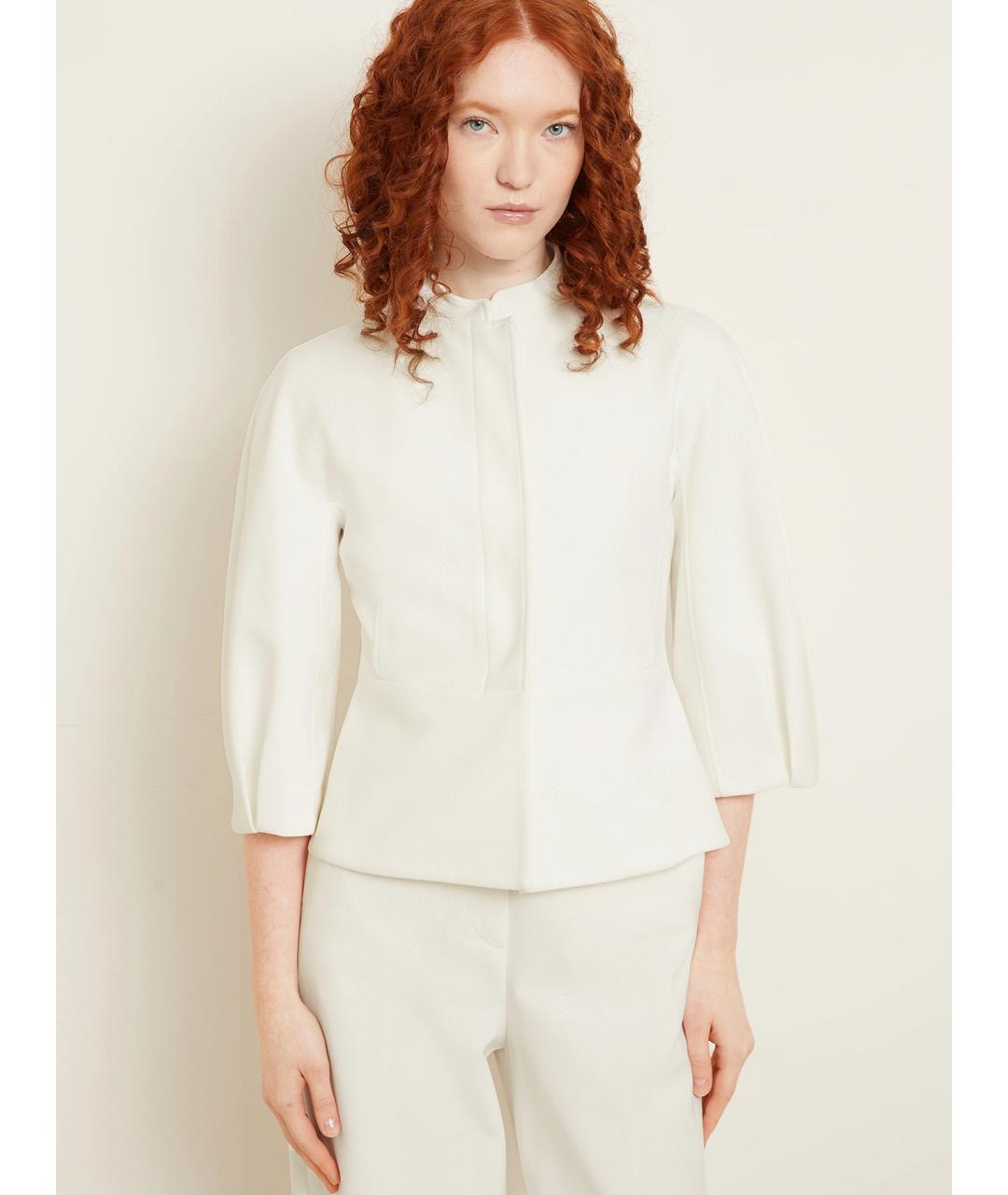 MAX MARA Бежевый жакет/пиджак, фото 4