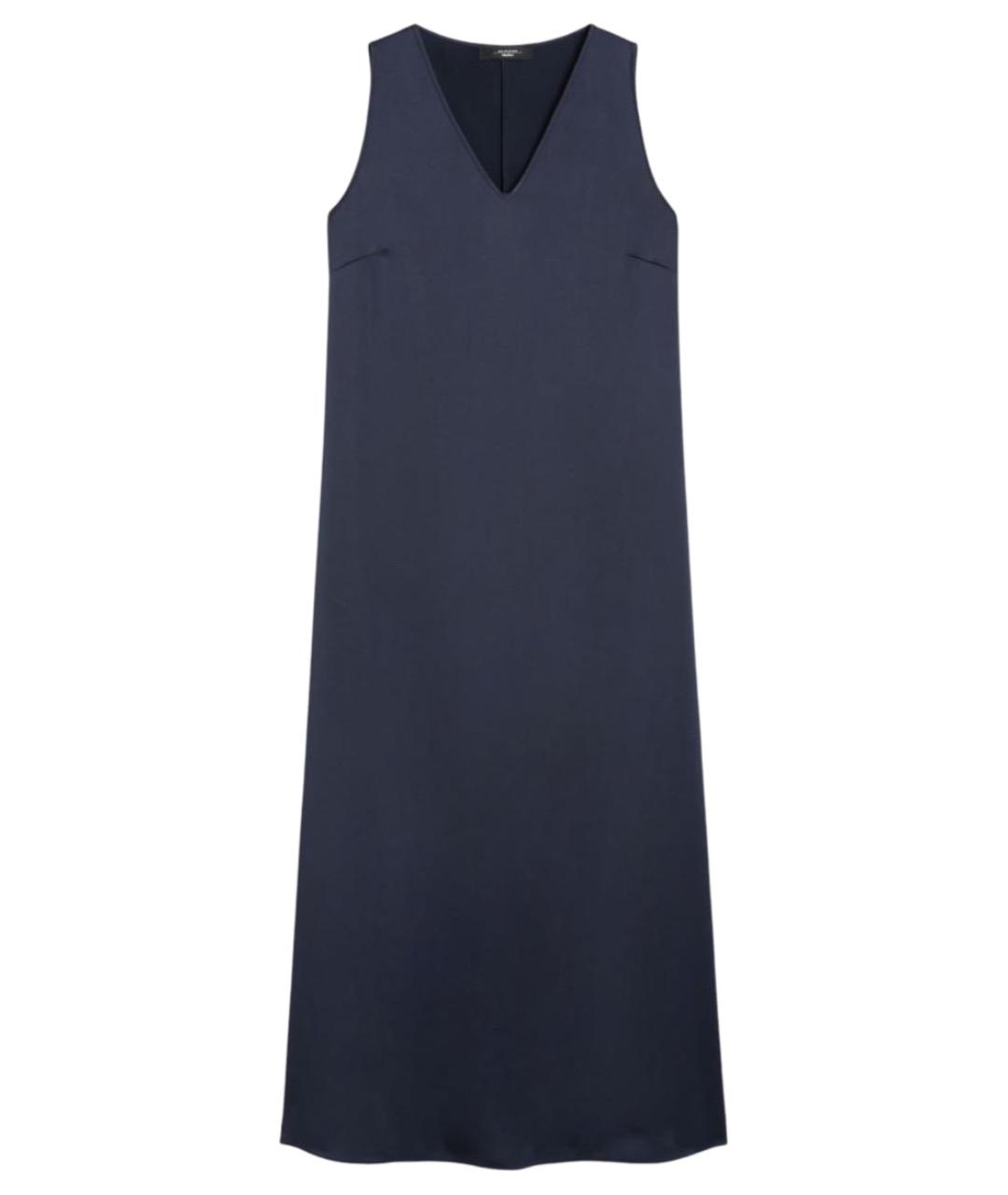WEEKEND MAX MARA Синее полиэстеровое повседневное платье, фото 1