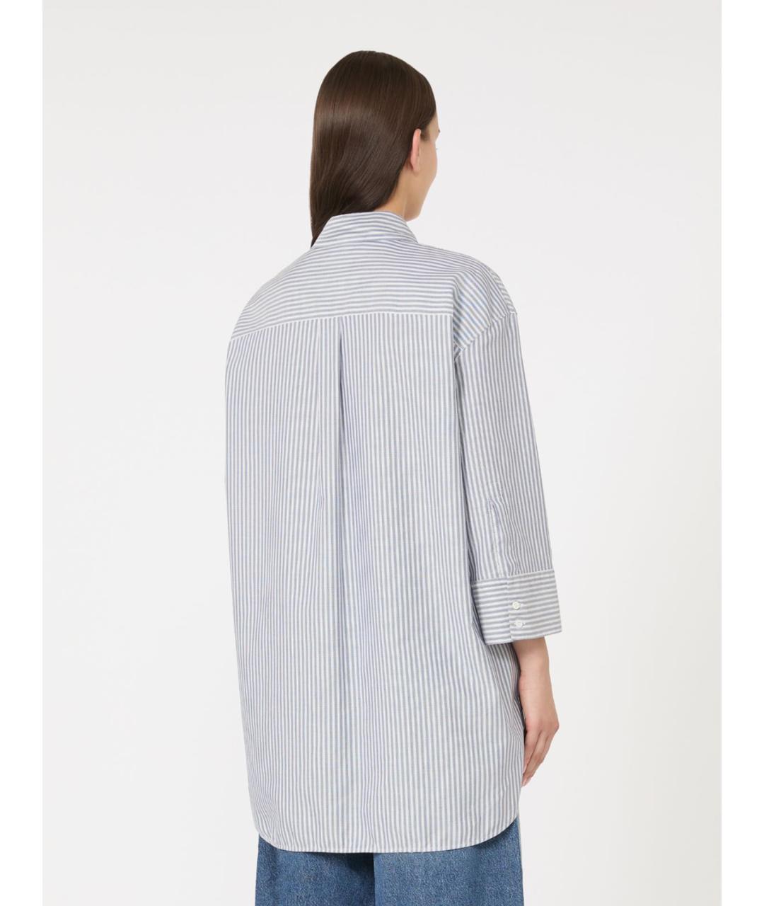 WEEKEND MAX MARA Мульти хлопковая рубашка, фото 4