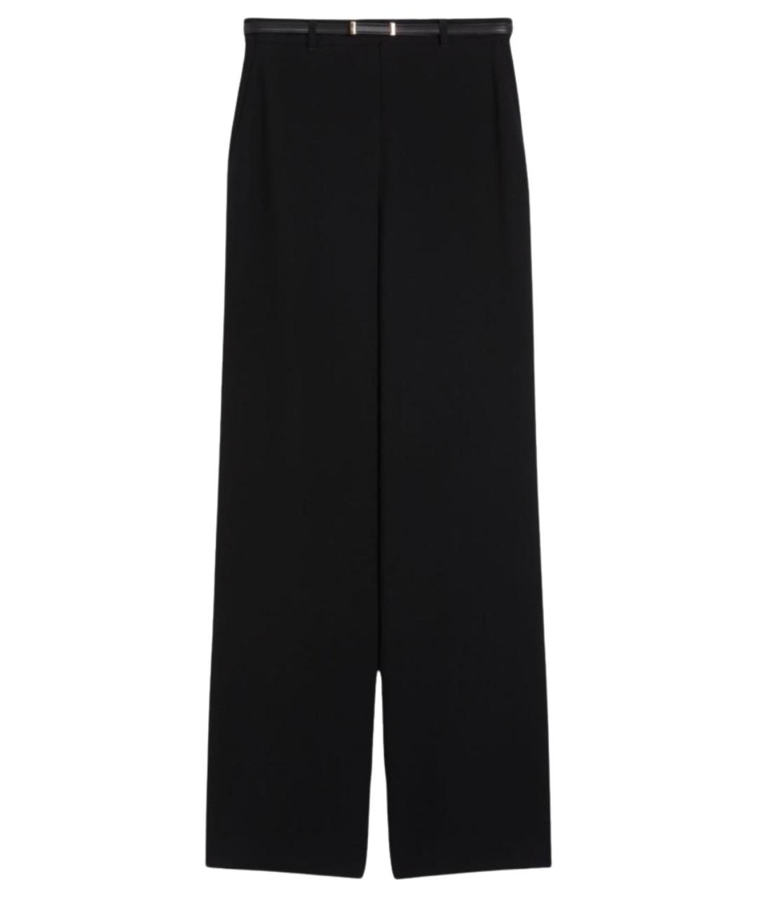 MAX MARA STUDIO Черные брюки широкие, фото 1