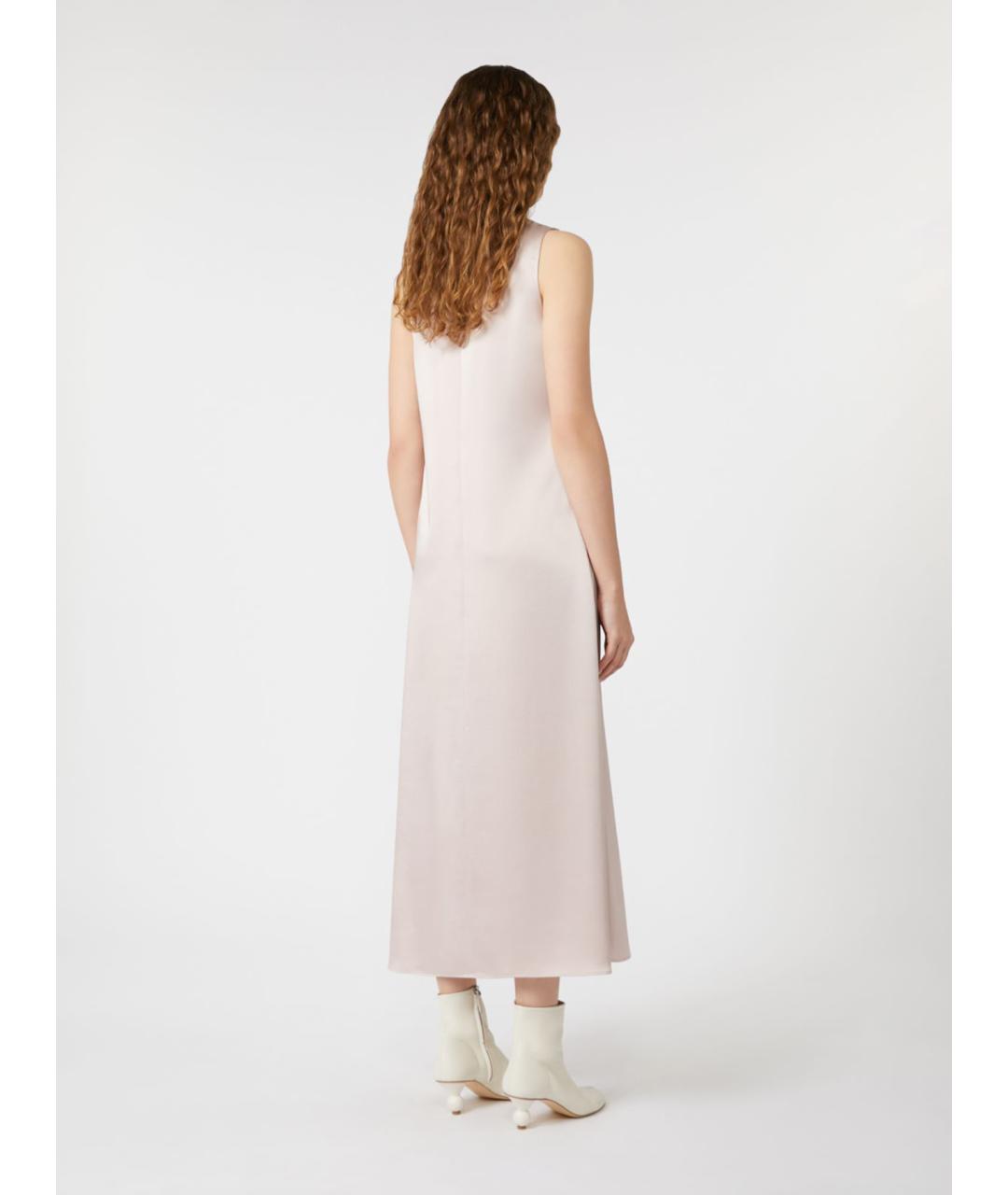 WEEKEND MAX MARA Розовое полиэстеровое повседневное платье, фото 3