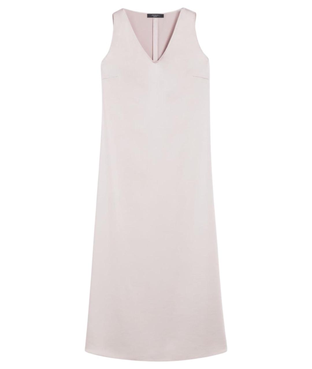 WEEKEND MAX MARA Розовое полиэстеровое повседневное платье, фото 1