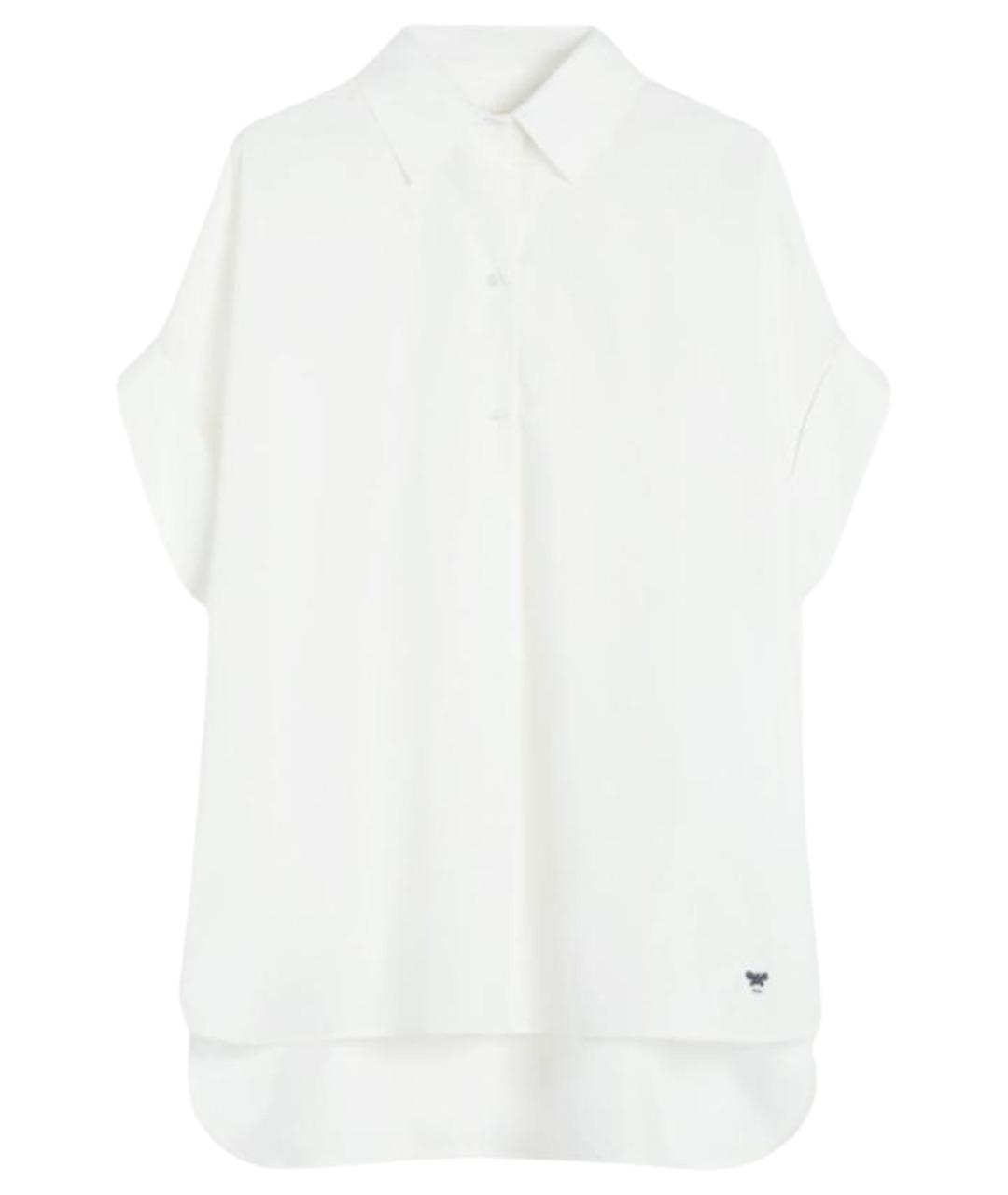 WEEKEND MAX MARA Белая хлопковая рубашка, фото 1