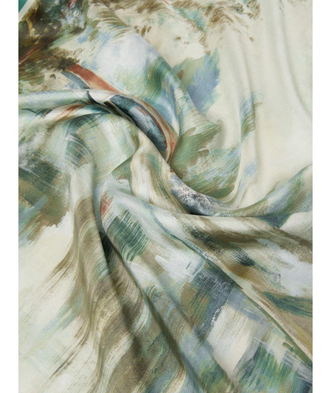 MAX MARA Мульти шелковый шарф, фото 3