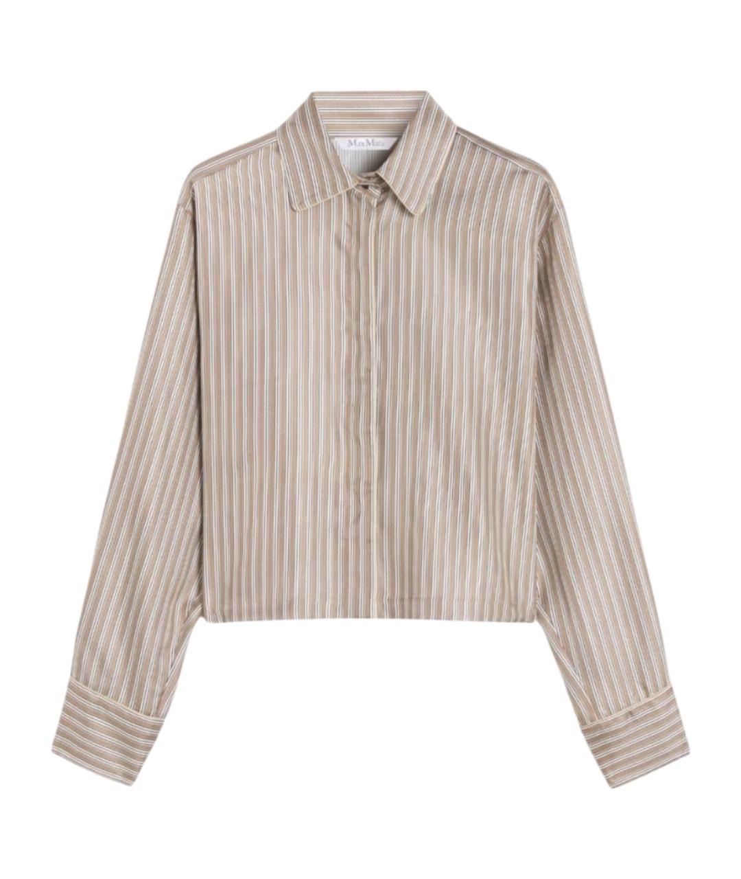 MAX MARA Мульти шелковая рубашка, фото 1