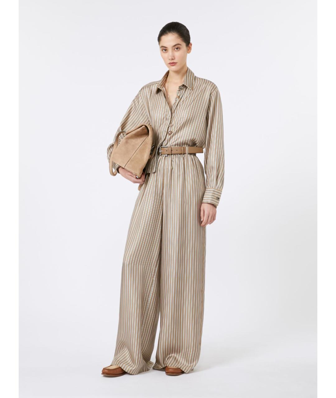 MAX MARA Мульти шелковая рубашка, фото 2