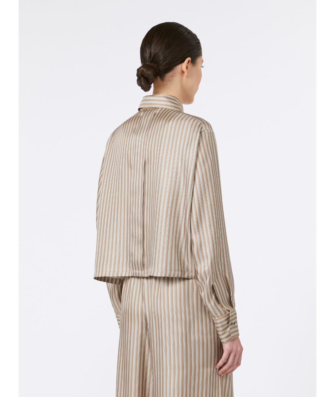 MAX MARA Мульти шелковая рубашка, фото 4