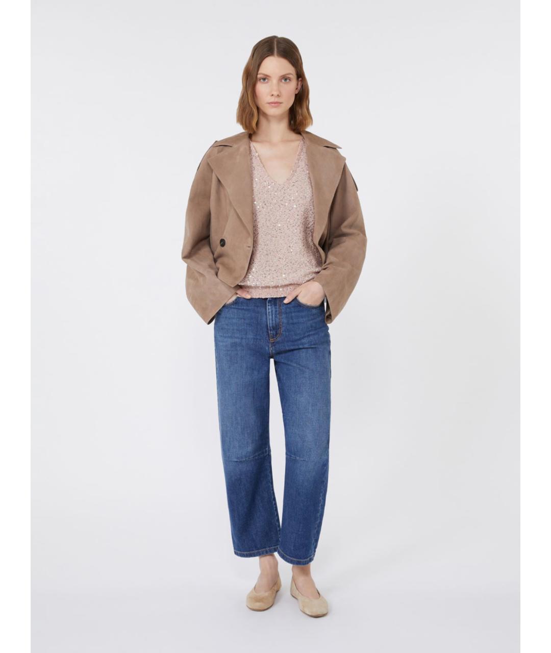 WEEKEND MAX MARA Розовая майка, фото 2