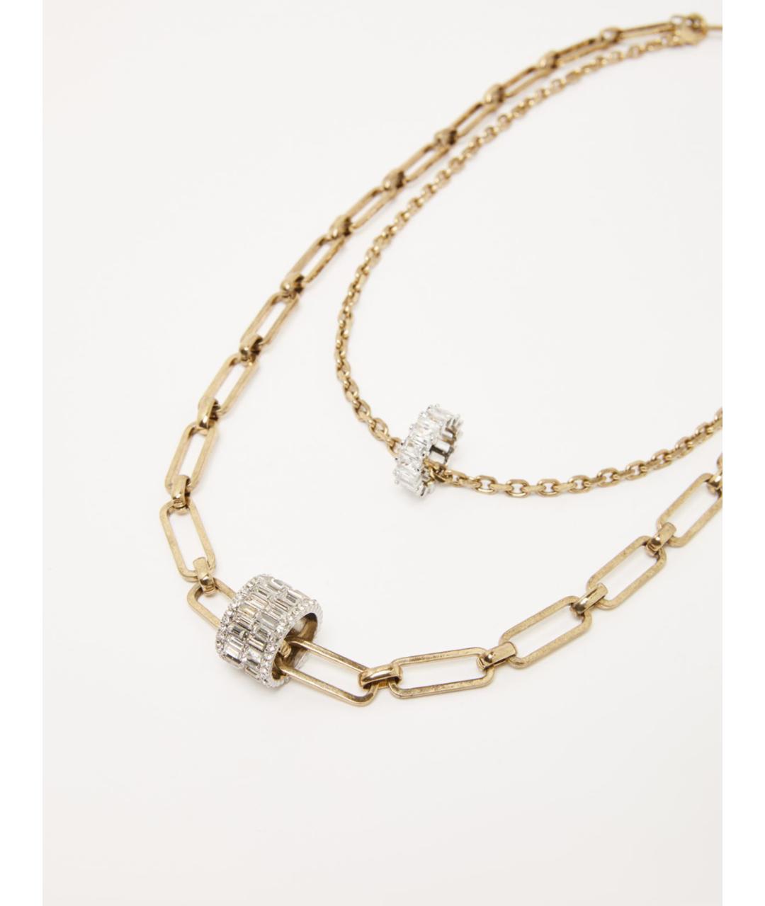 WEEKEND MAX MARA Золотая металлическая подвеска, фото 3