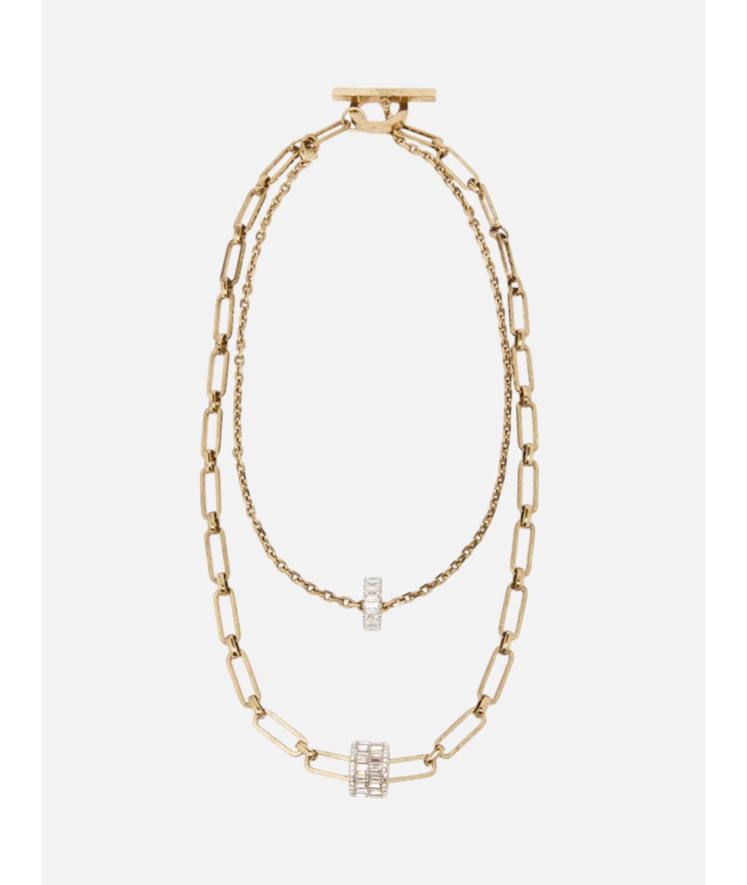 WEEKEND MAX MARA Золотая металлическая подвеска, фото 4