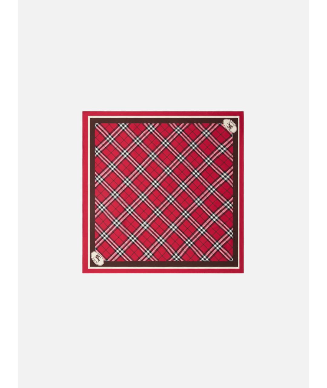 BURBERRY Мульти шелковый шарф, фото 4