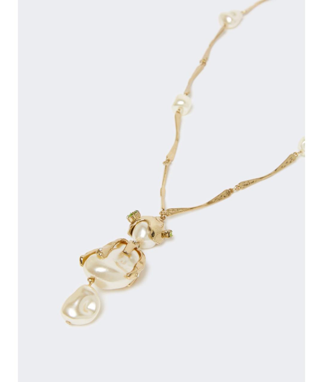 WEEKEND MAX MARA Золотая металлическая подвеска, фото 2