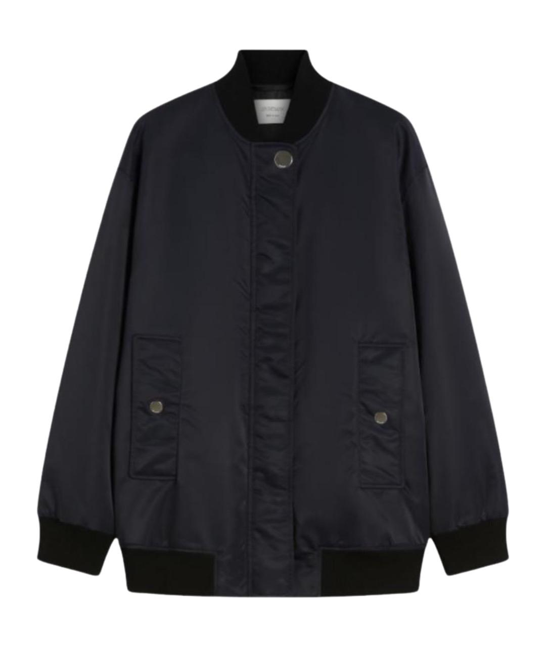 SPORTMAX Синяя полиамидовая куртка, фото 1