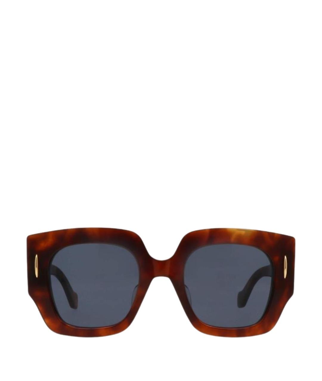 LOEWE Коричневые солнцезащитные очки, фото 2