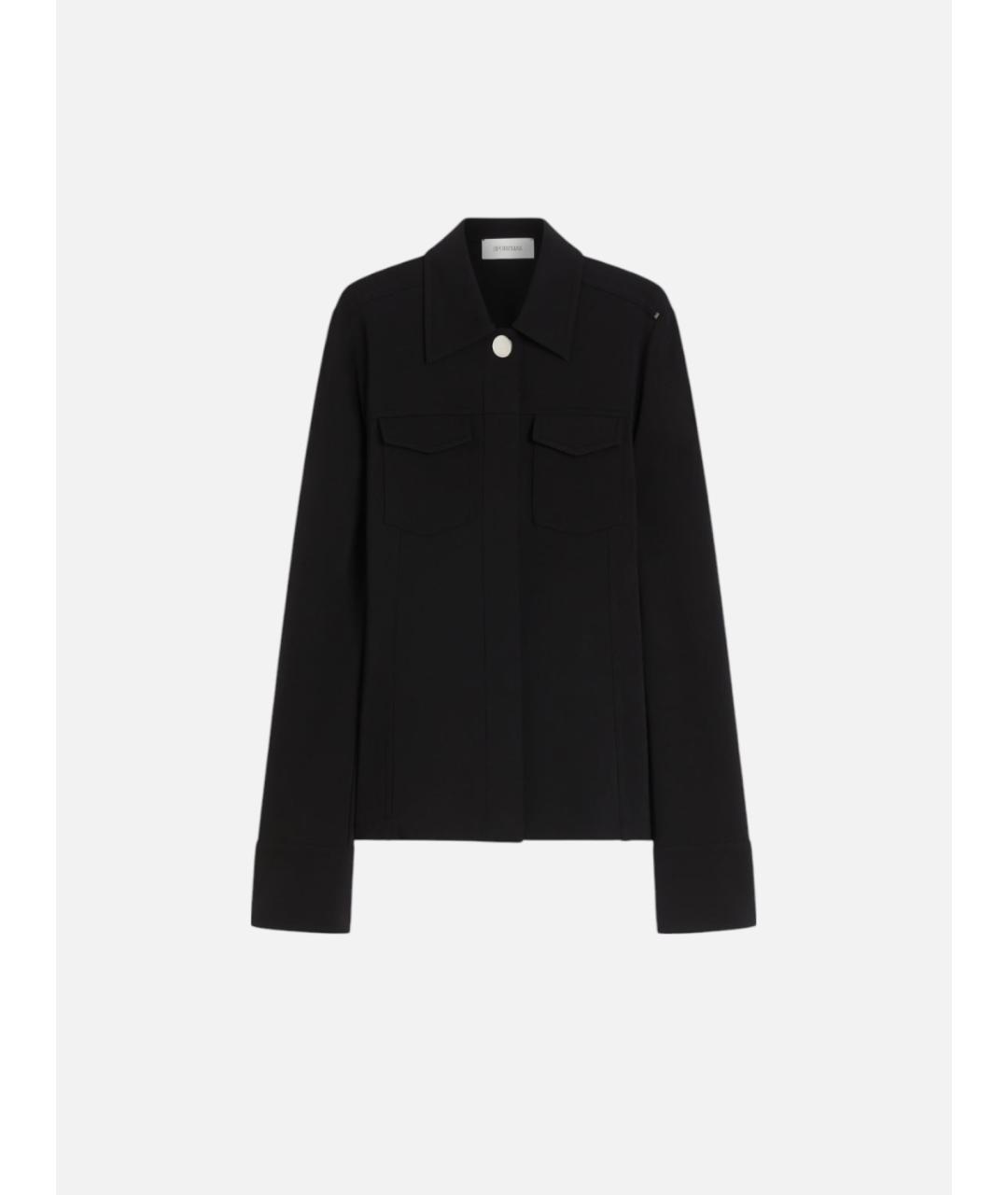 SPORTMAX Черная вискозная куртка, фото 5