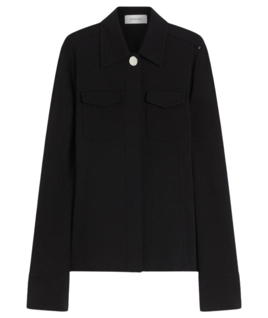 SPORTMAX Черная вискозная куртка, фото 1