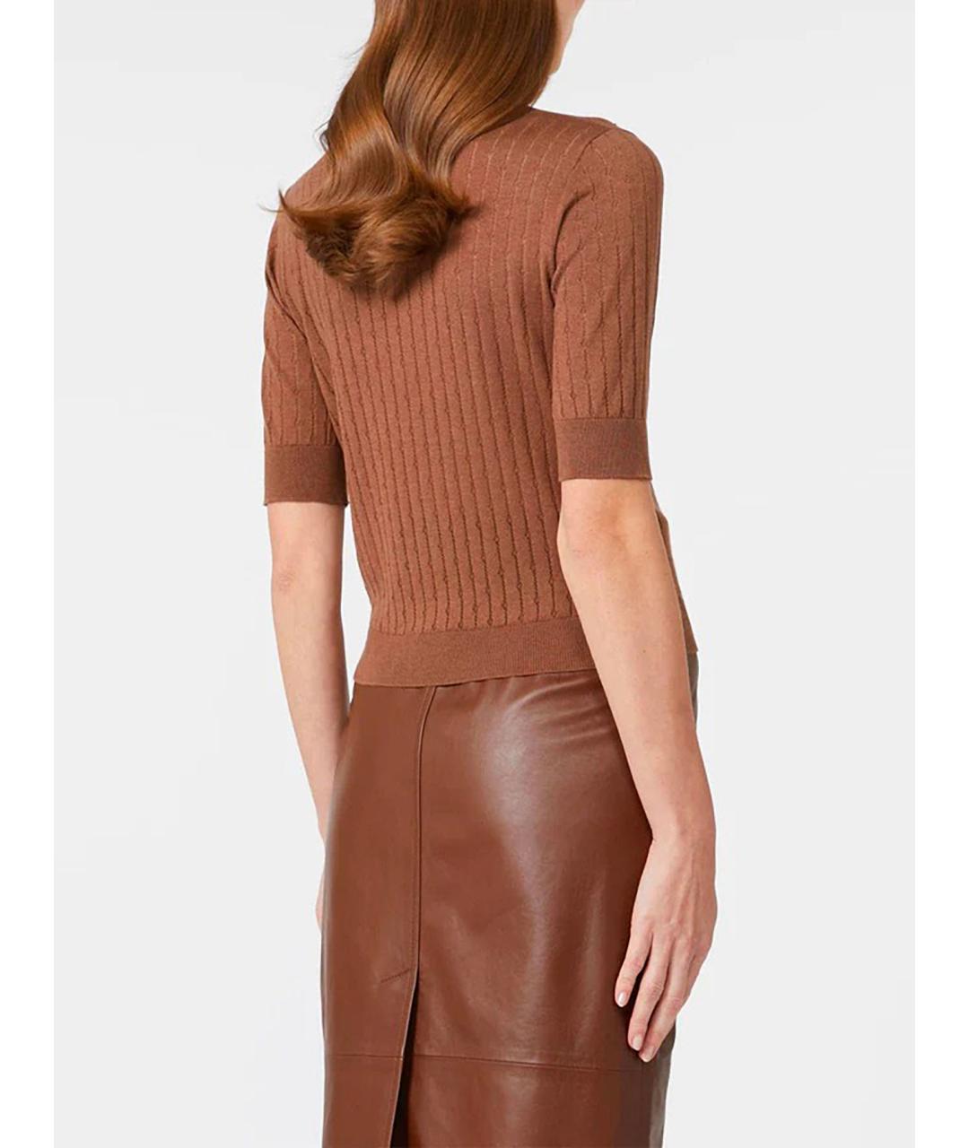 MAX MARA STUDIO Шелковый джемпер / свитер, фото 5