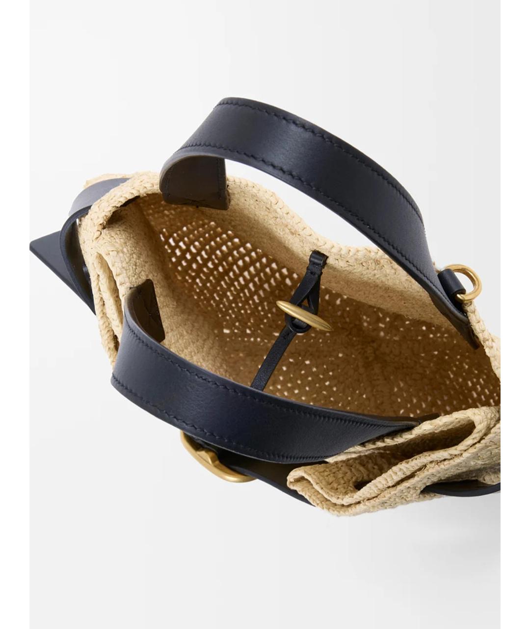 LOEWE Бежевая сумка тоут, фото 3