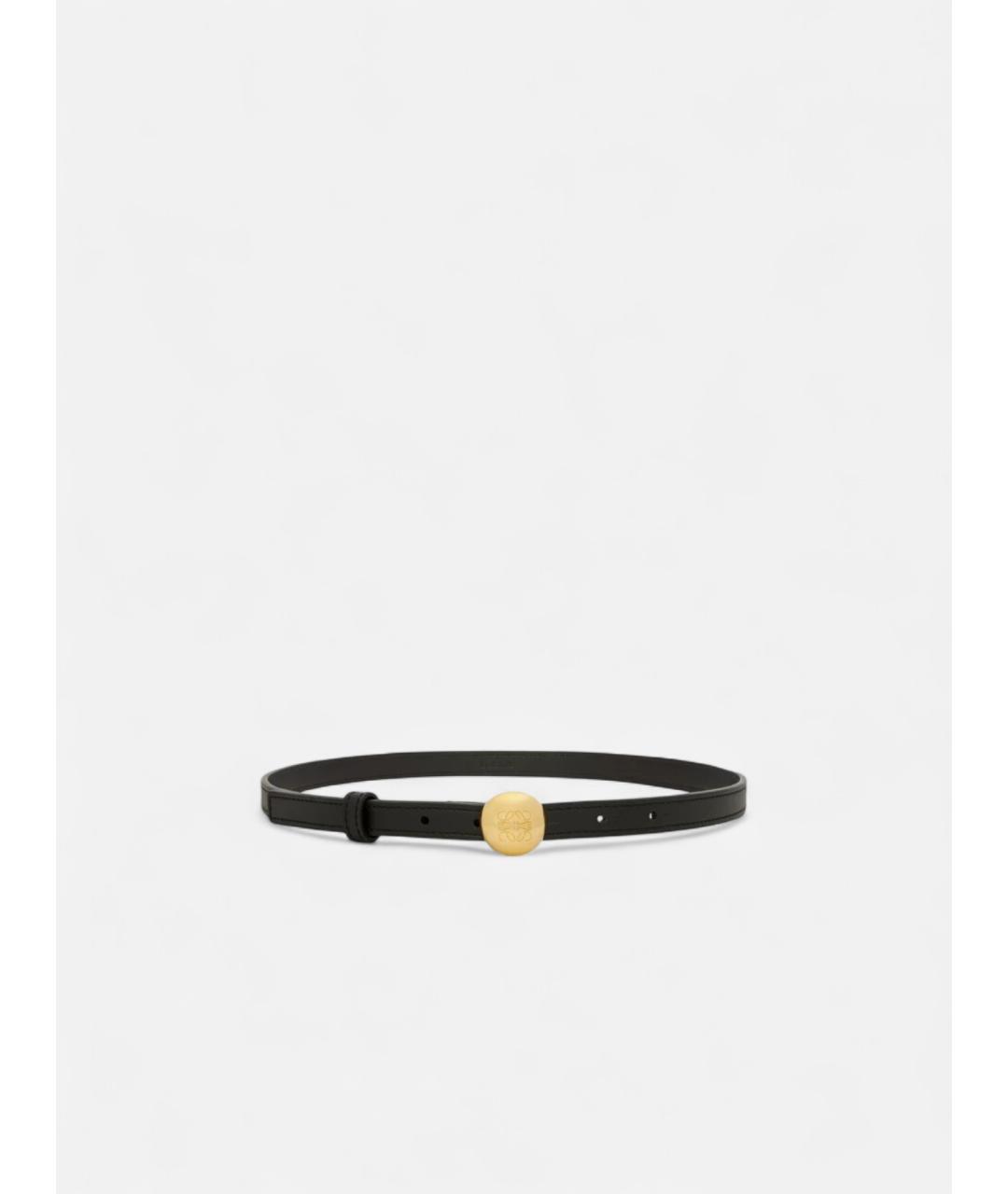 LOEWE Коричневый кожаный ремень, фото 4