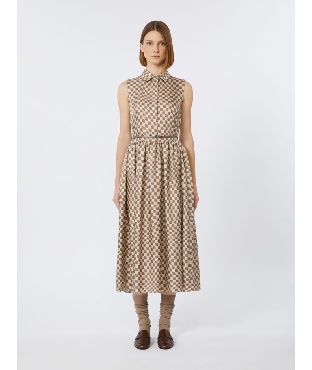 'S MAX MARA Шелковый сарафан, фото 4